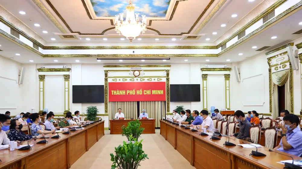 Toàn cảnh buổi giao ban ngày 2-2