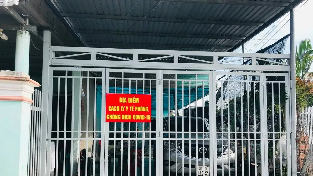 Một điểm cách ly F1 tại nhà