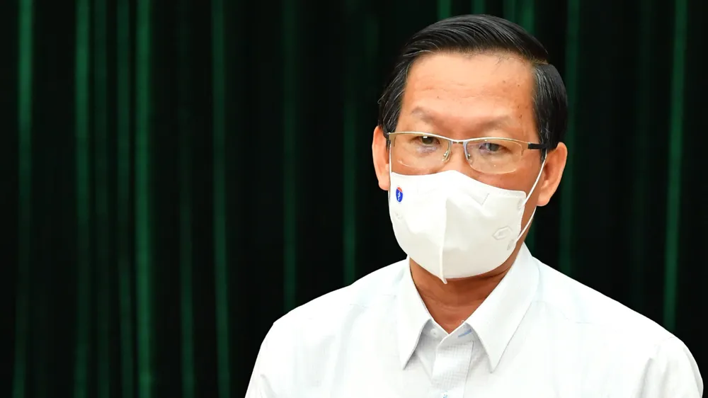 Phó Bí thư Thường trực Thành ủy TPHCM Phan Văn Mãi. Ảnh: VIỆT DŨNG