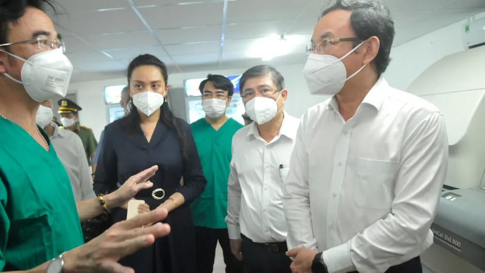 TPHCM Khánh thành Trung tâm Hồi sức tích cực người bệnh Covid-19