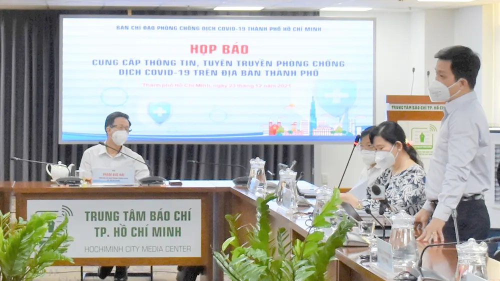 Quang cảnh buổi họp báo