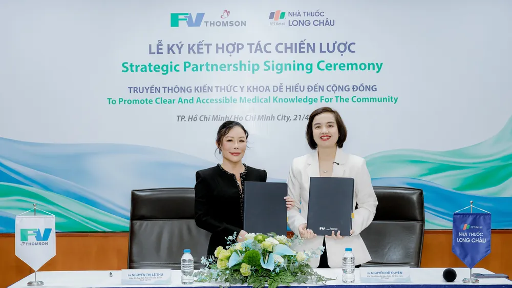 Toàn cảnh buổi ký kết
