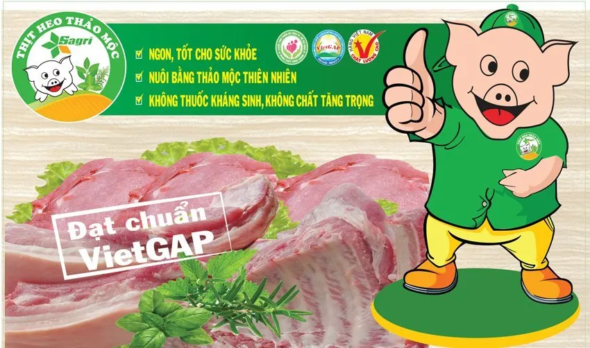 Dùng thịt heo thảo mộc Sagri nâng cao sức khỏe