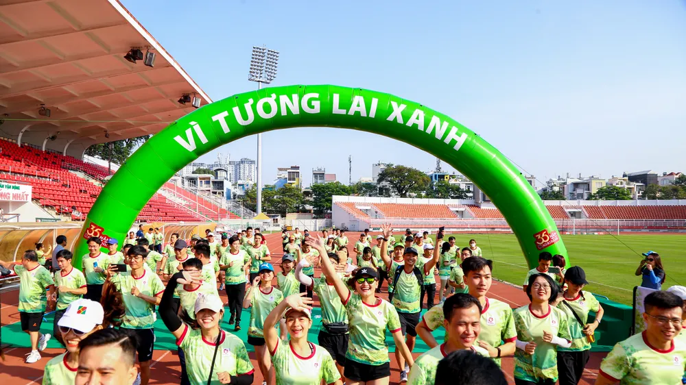 Agribank phát động giải chạy “Vì tương lai xanh” tại TPHCM