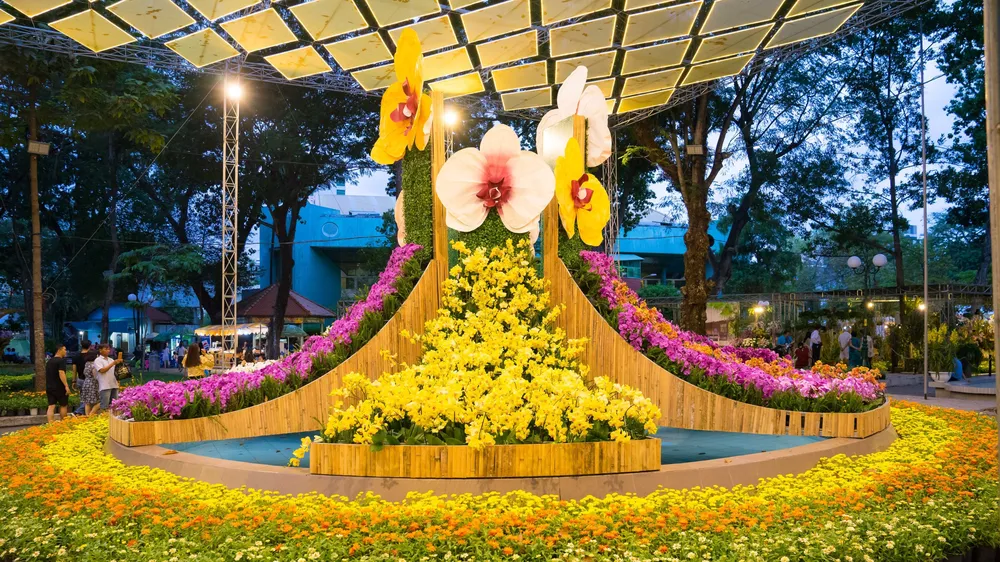 Festival Hoa lan TPHCM lần II điểm hẹn cho du khách vào dịp lễ 30-4
