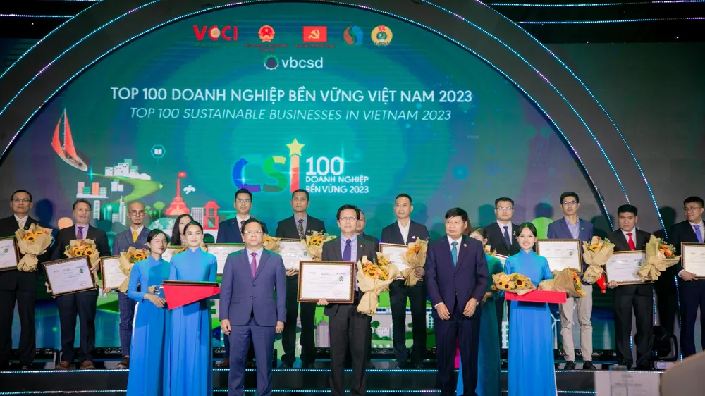 C.P. Việt Nam: Top 100 doanh nghiệp bền vững trong lĩnh vực sản xuất 2023
