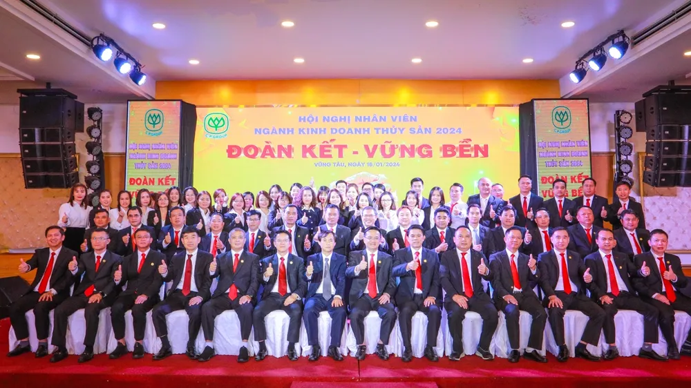 "Đoàn kết - Vững bền" - Hội nghị nhân viên ngành kinh doanh thủy sản 2024