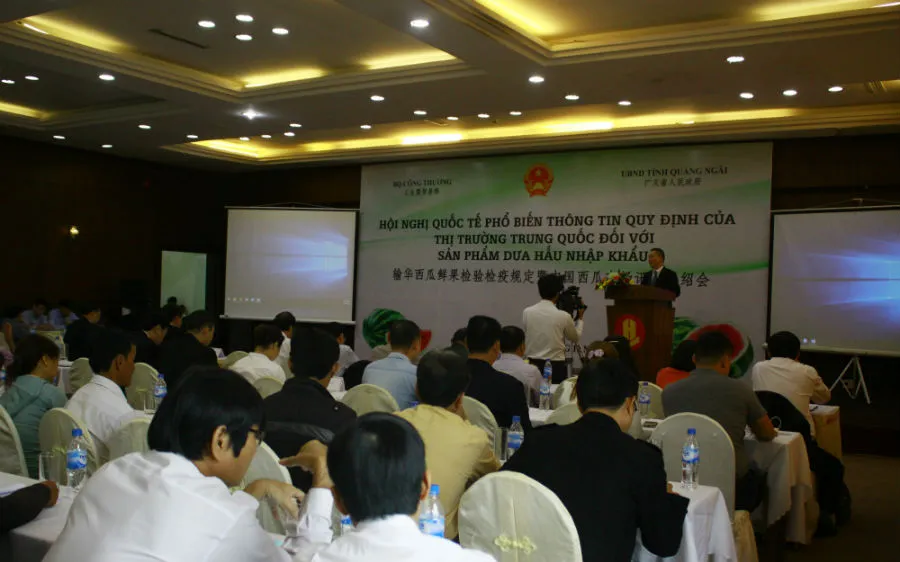 Phổ biến quy định của thị trường Trung Quốc đối với dưa hấu