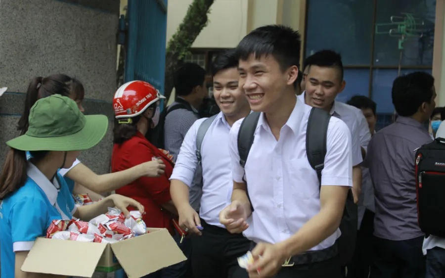 Thí sinh tham gia kỳ thi THPT Quốc gia năm 2018
