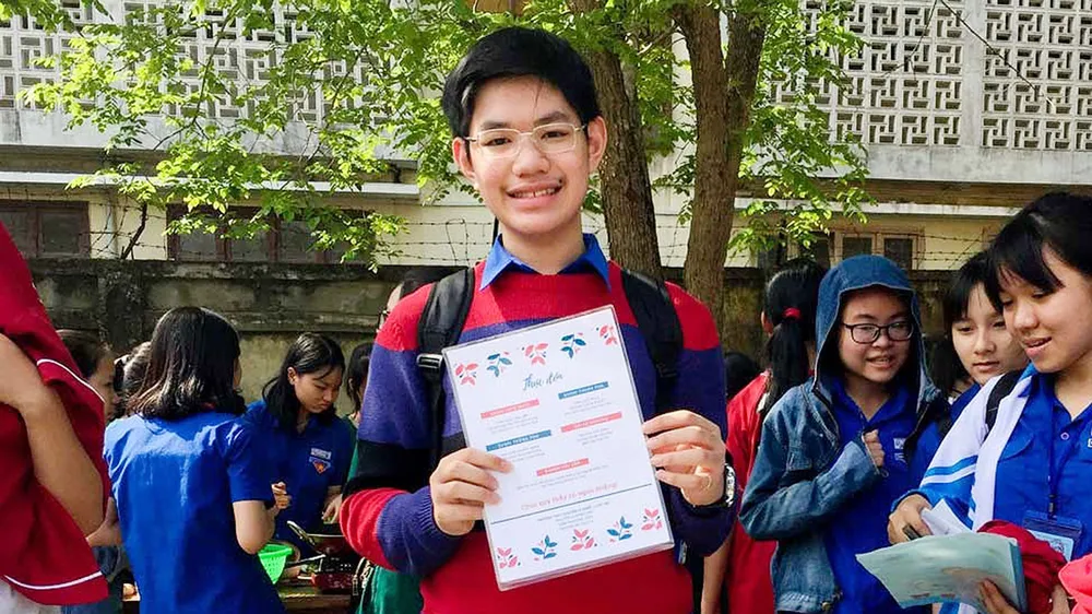 học trò lớp 10 Quảng Ngãi dành học bổng toàn phần tại Mỹ