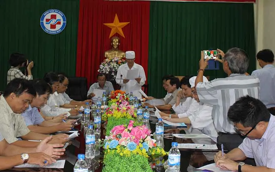 Họp báo nguyên nhân tử vong bệnh nhân phẫu thuật lấy dụng cụ chỉnh hình