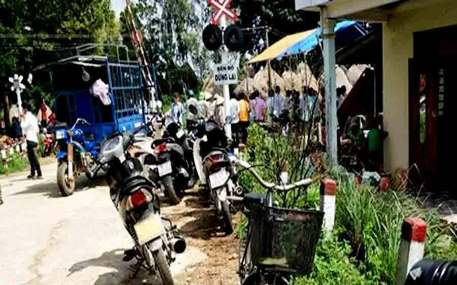 Hiện trường nơi xảy ra vụ việc