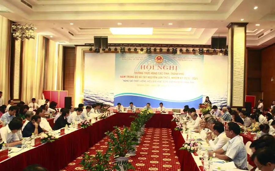 Hội nghị Thường trực HĐND các tỉnh, thành phố Nam Trung bộ và Tây Nguyên lần thứ 6