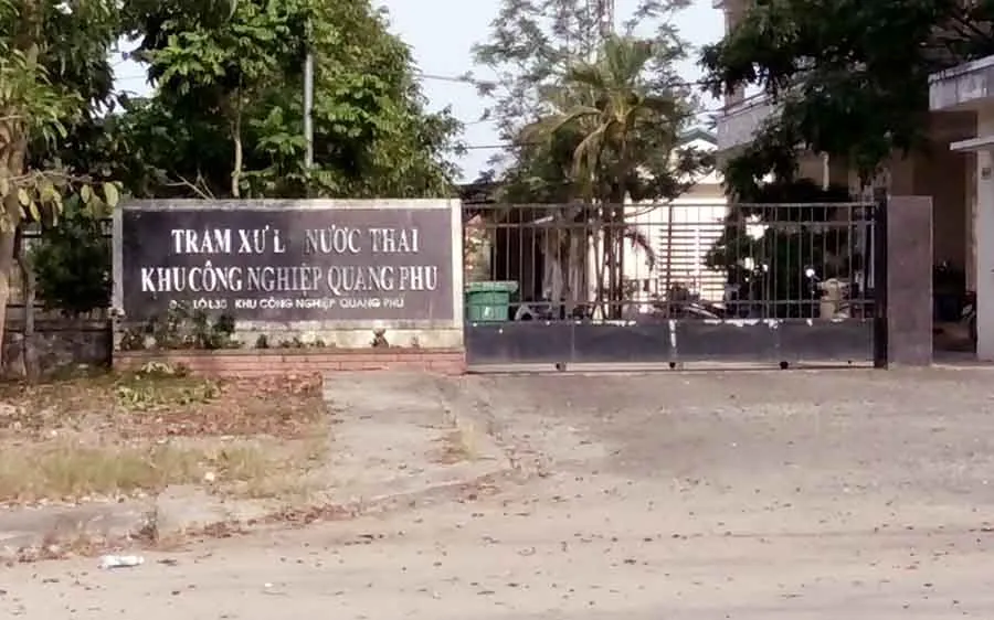 Quảng Ngãi: Trạm xử lý nước thải gây mùi khiến người dân bức xúc