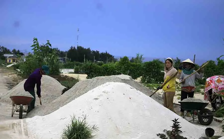 Nhiều ý kiến xử lý đất thải từ hoạt động sản xuất nông nghiệp ở đảo Lý Sơn