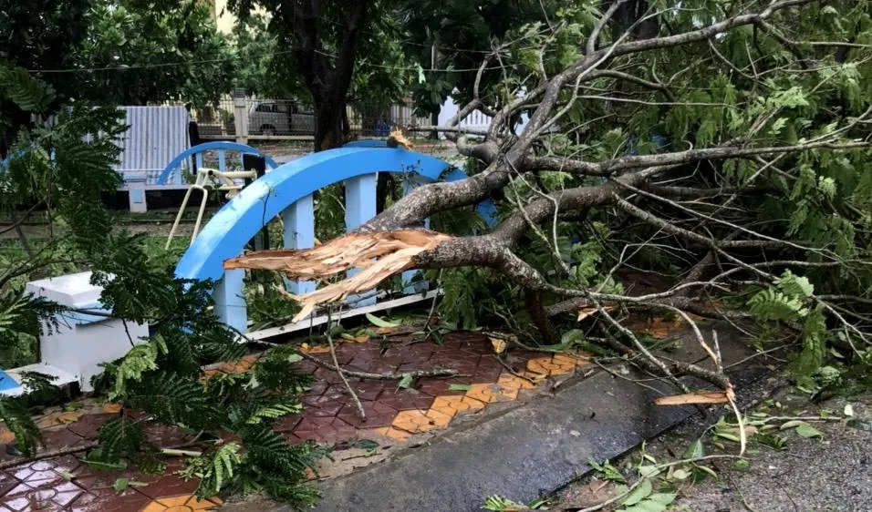 Quảng Ngãi: Thiệt hại sau bão số 6, hàng trăm nhà, trường học bị tốc mái hư hỏng, bị thương 9 người