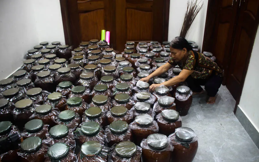 Quảng Ngãi:Người giữ hương vị men rừng rượu cần 