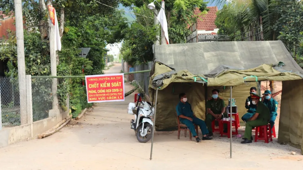 Quảng Ngãi: Phong tỏa một điểm dân cư tại miền núi Ba Tơ vì có ca Covid-19