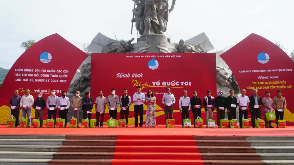 Phát động Hành trình “Tôi yêu Tổ quốc tôi” cấp Trung ương tại Quảng Ngãi