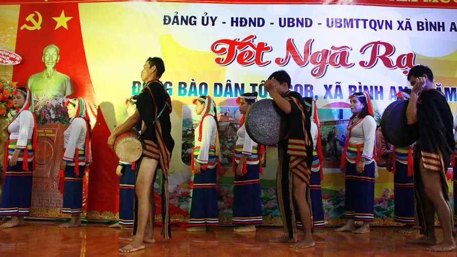 Người Cor ở Quảng Ngãi vui Tết Ngã rạ