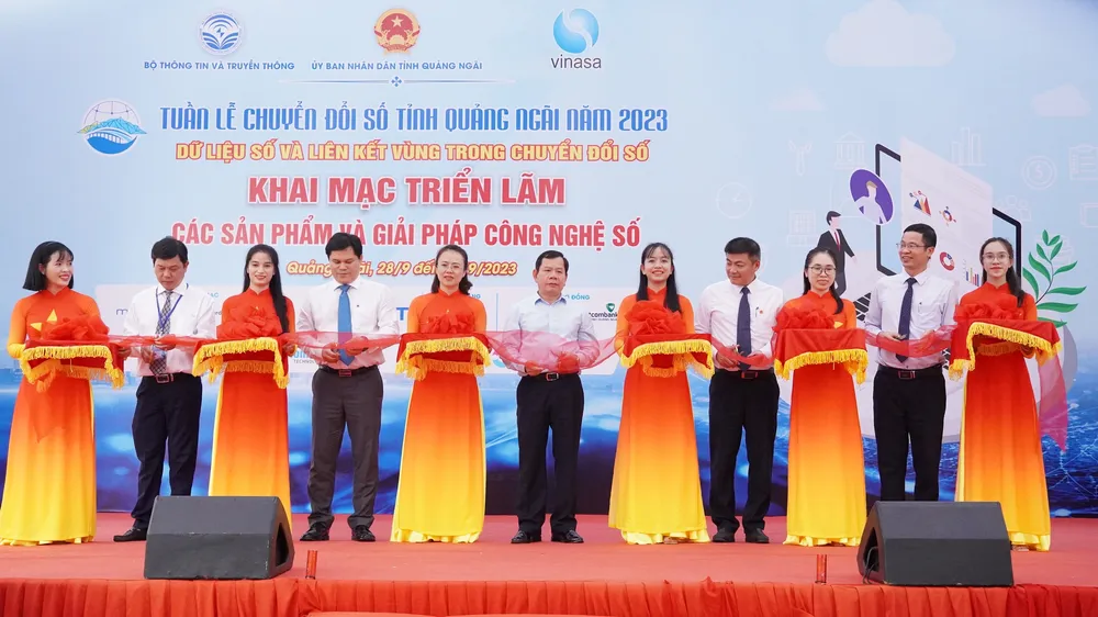 Quảng Ngãi: Triển lãm các sản phẩm và giải pháp chuyển đổi số