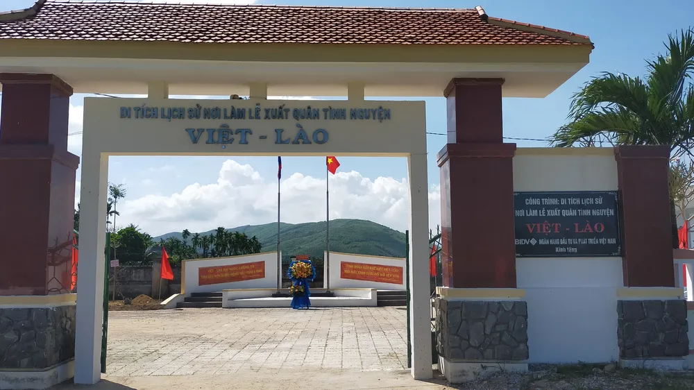 Địa điểm xuất quân liên quân Việt-Lào tại Quảng Ngãi xếp hạng di tích quốc gia