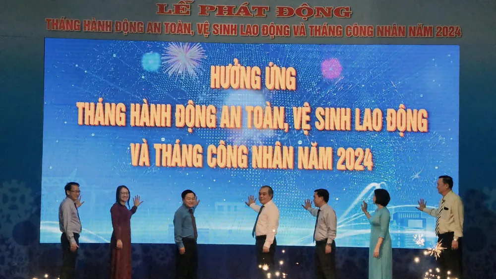 Quảng Ngãi: Phát động Tháng hành động về An toàn, vệ sinh lao động và Tháng Công nhân