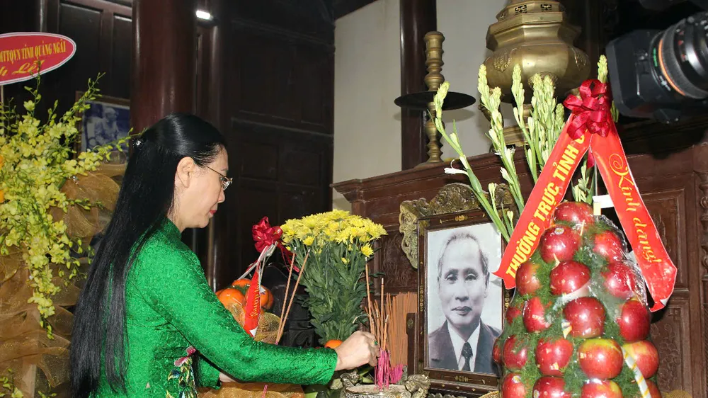 Kỷ niệm 119 năm Ngày sinh Thủ tướng Phạm Văn Đồng
