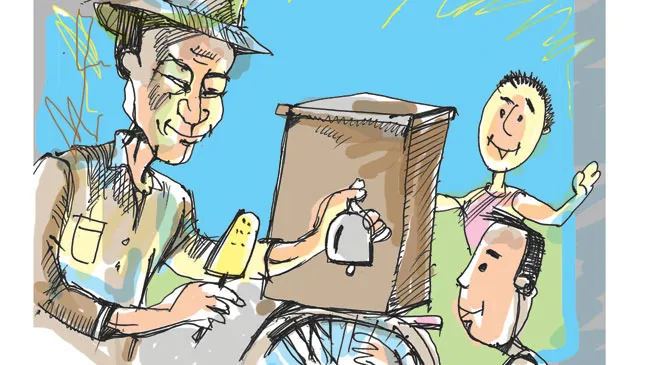 Cà rem thơ ấu