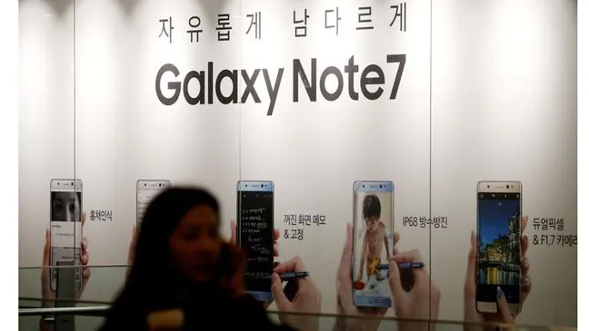 Samsung tung ra thị trường điện thoại Galaxy Note 7 tân trang