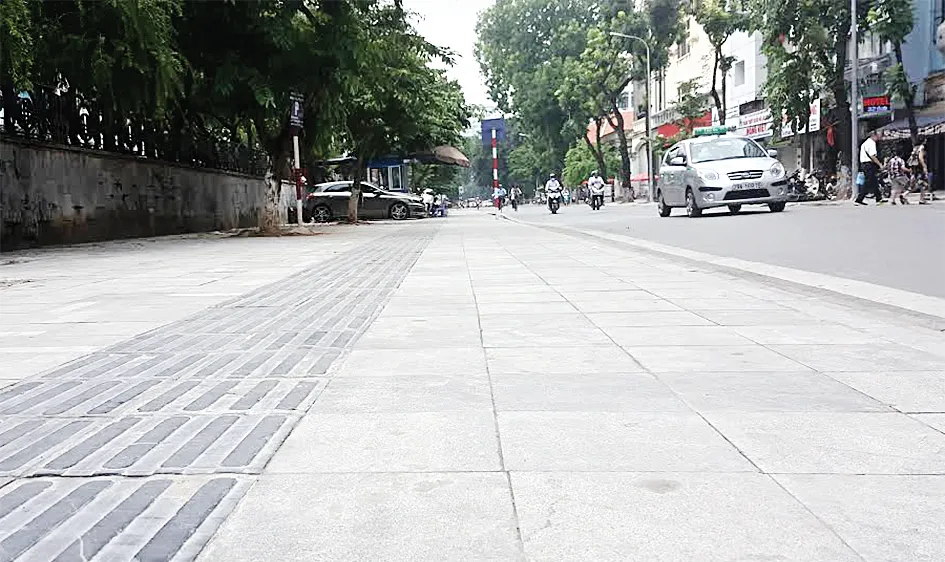 Viên gạch lát đường