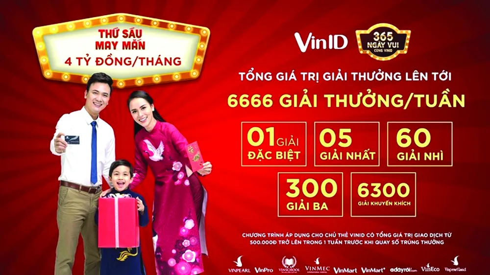 6.666 giải thưởng mỗi tuần trong chương trình “365 ngày vui” - Tháng tư