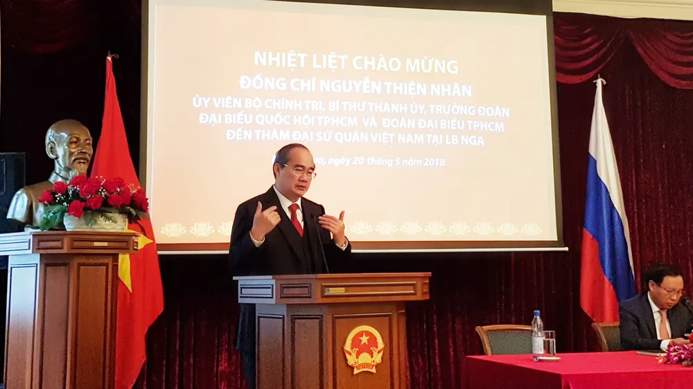 Hãy làm sống động quan hệ Việt - Nga