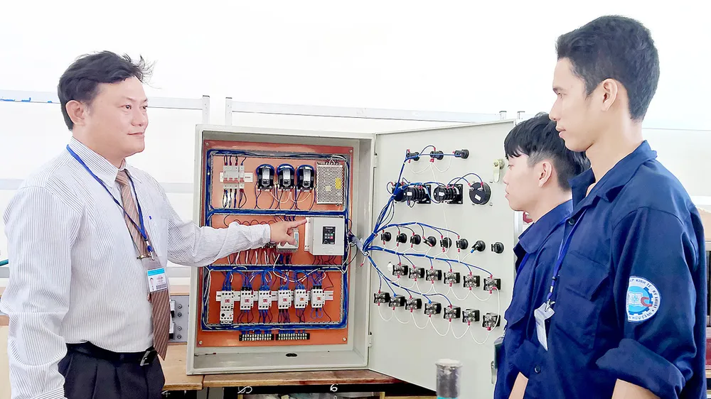 Phân luồng học sinh để nâng cao tay nghề 