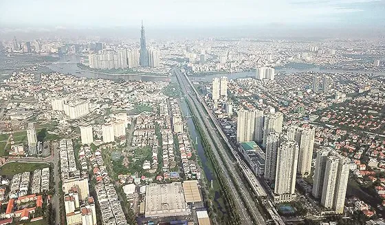 Tỷ lệ đô thị hóa vùng TPHCM sẽ rất cao