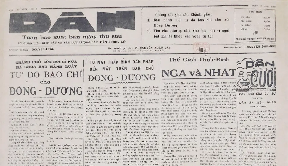 Nghĩ về báo DÂN - Tờ báo của dân!