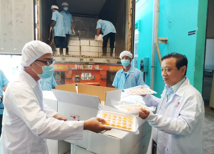 Xuất khẩu trứng vịt muối sang Úc