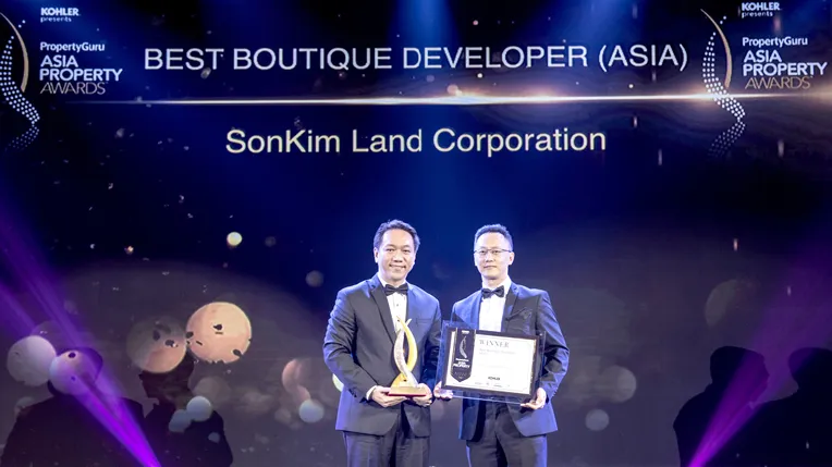 SonKim Land nhận giải “Best Boutique Developer” tại lễ trao Giải thưởng Bất động sản châu Á 2018 ​