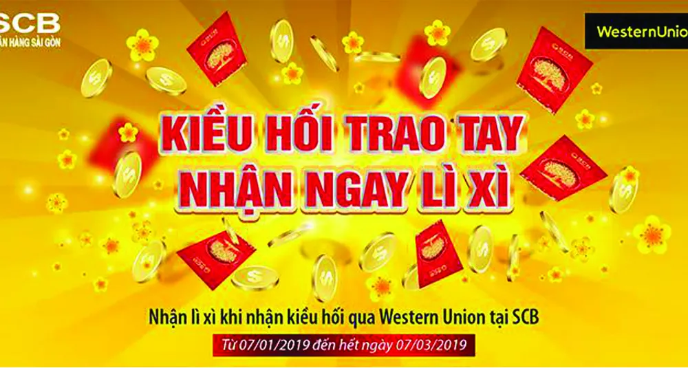 SCB ưu đãi cho khách hàng nhận tiền kiều hối & chuyển tiền du học ​ ​