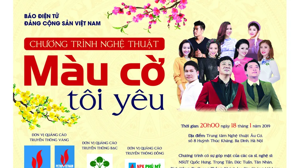 Chào mừng ngày thành lập Đảng với “Màu cờ tôi yêu”