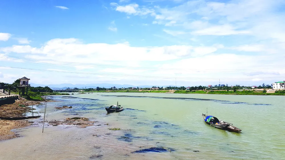 Sông Thạch Hãn, Quảng Trị. Ảnh: KHẮC HÀO