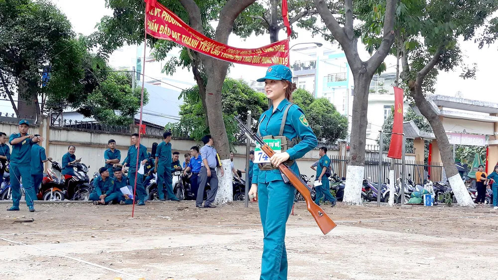 Quận Tân Phú tổ chức hội thao quốc phòng năm 2019