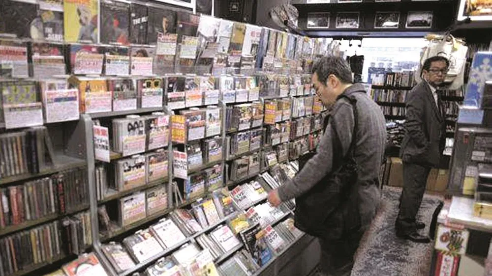 Thị trường CD Nhật Bản giảm sức hút