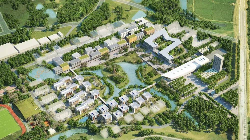 Thành lập Vườn học tập đại học xanh