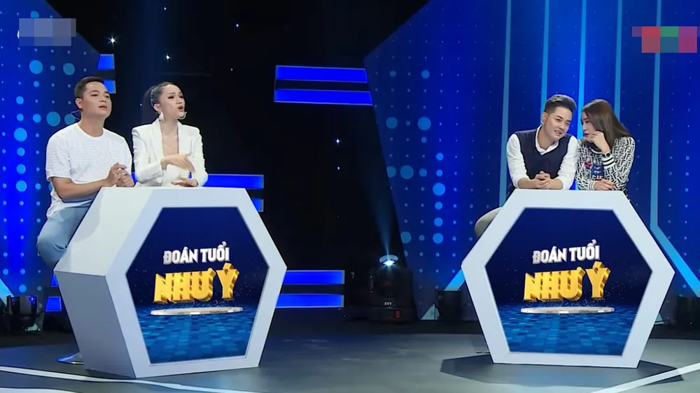 Một tập của chương trình Đoán tuổi như ý trên truyền hình