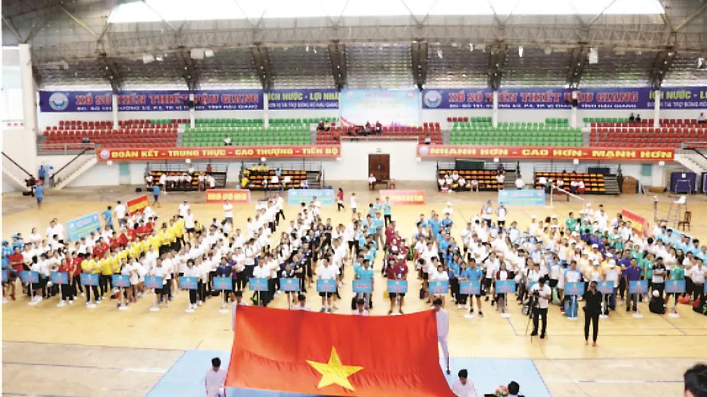 Hội thao XSKT khu vực miền Nam lần thứ VIII - năm 2019 tại tỉnh Hậu Giang