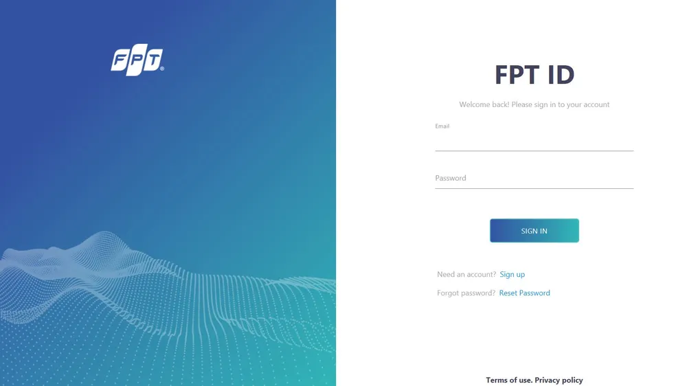 Người dùng FPT.AI sẽ có một tài khoản mang tên FPT ID để sử dụng toàn bộ dịch vụ của FPT.AI, và hướng tới là các sản phẩm, dịch vụ khác của FPT trong tương lai không xa
