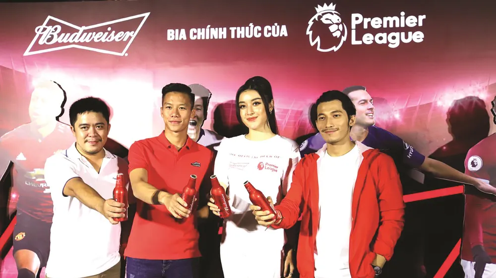 Budweiser tài trợ chiến lược giải EPL và La Liga