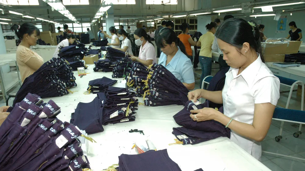 Dệt may chưa tận dụng được nhiều lợi thế của FTA để xuất khẩu. Ảnh: THÀNH TRÍ