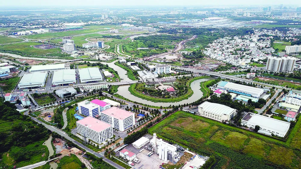 Khu Công nghệ cao TPHCM. Ảnh: HOÀNG HÙNG